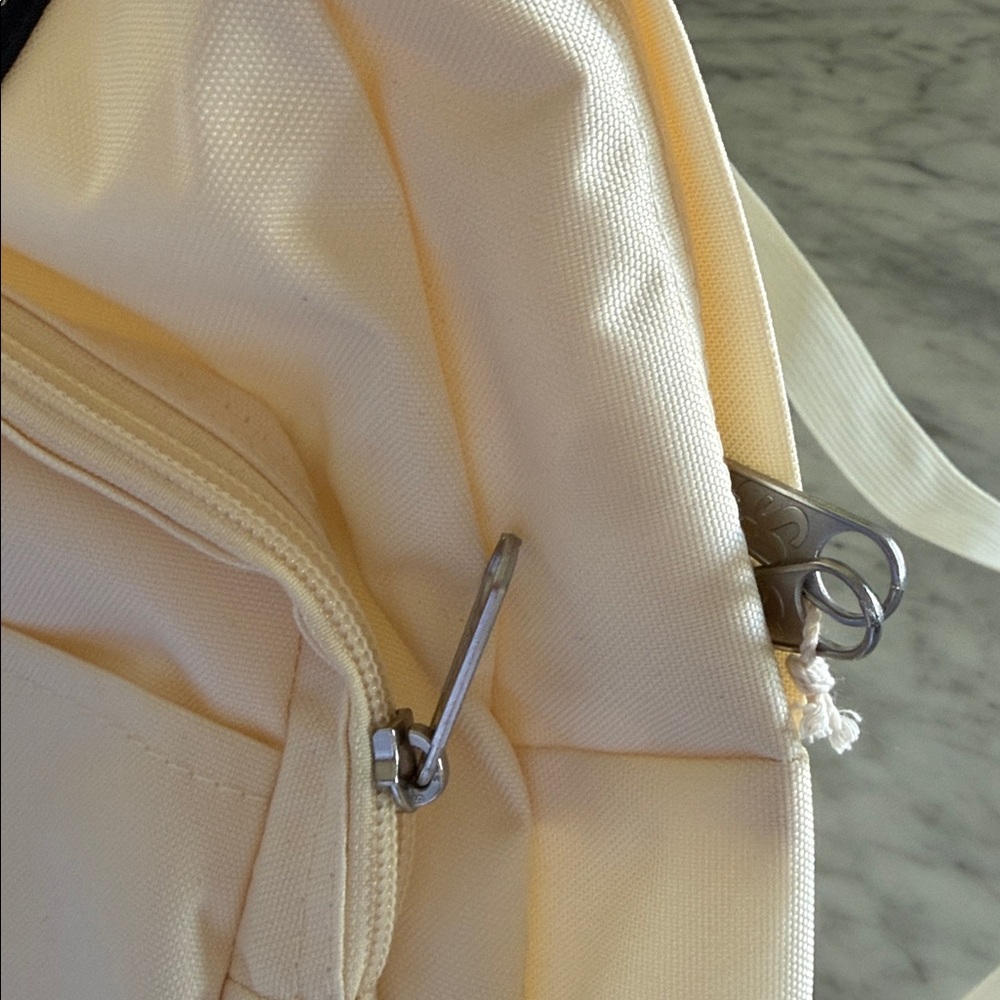 JanSport Mini Cream Backpack - Picture 2 of 4